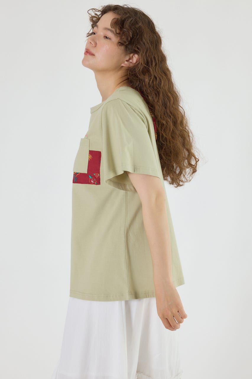 RODEO CROWNS「バックリボンアロハTシャツ」|Tシャツ・カットソー|