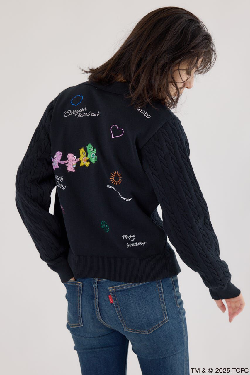 RODEO CROWNS「(Care Bears) モチーフジップカーディガン」|カーディガン|