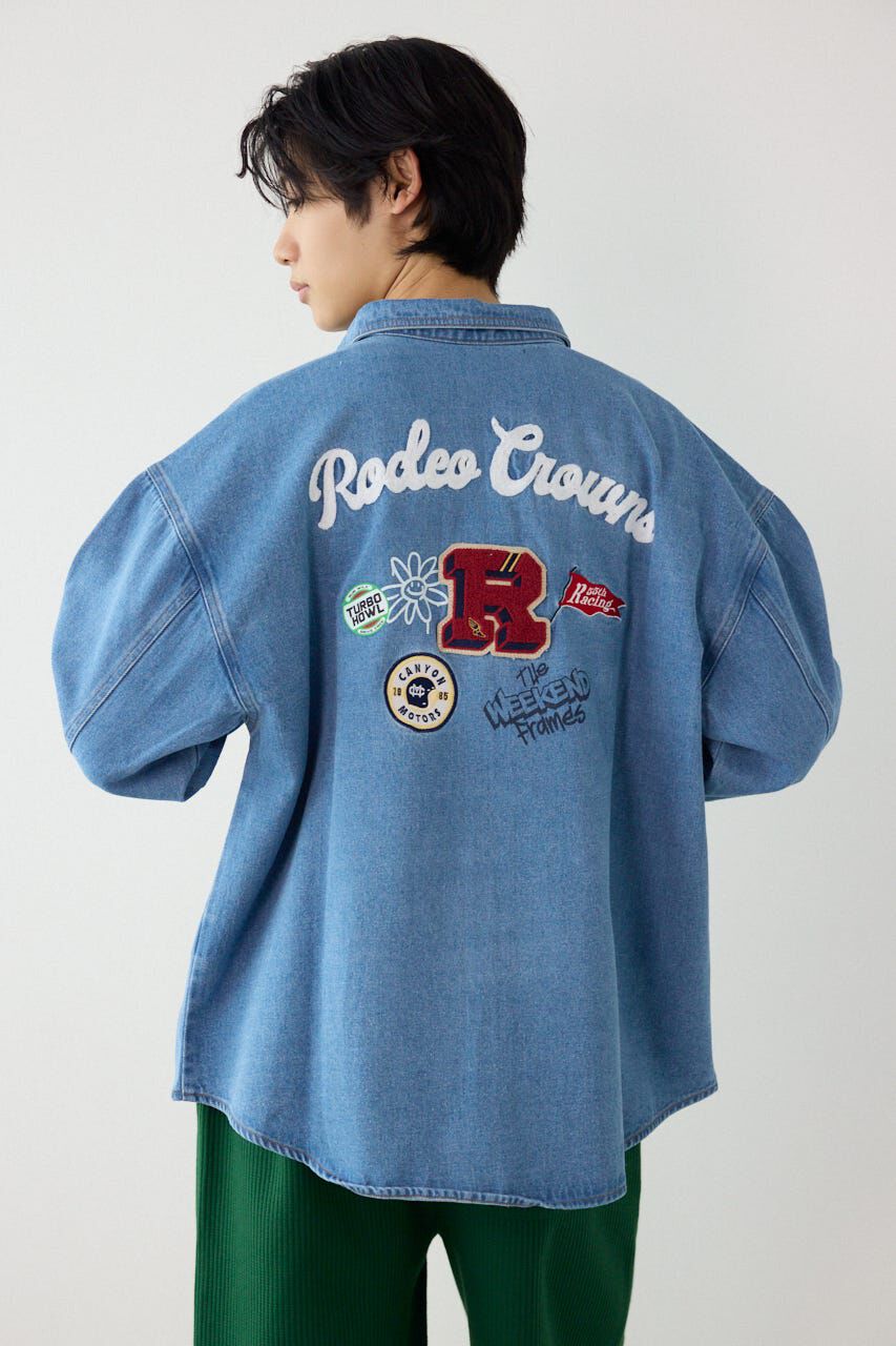 RODEO CROWNS「バラエティーデニムシャツ」|シャツ・ブラウス|