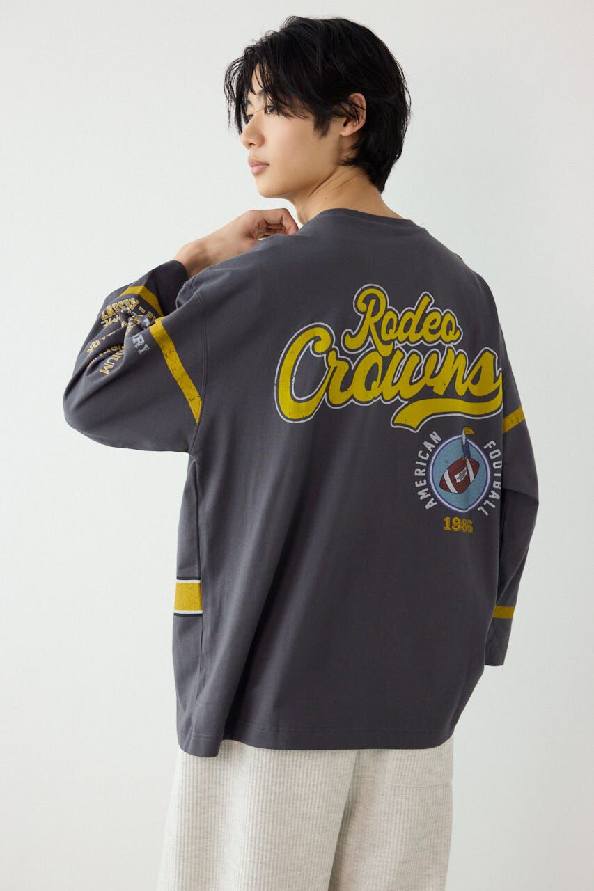 RODEO CROWNS「footballトップス」|Tシャツ・カットソー|