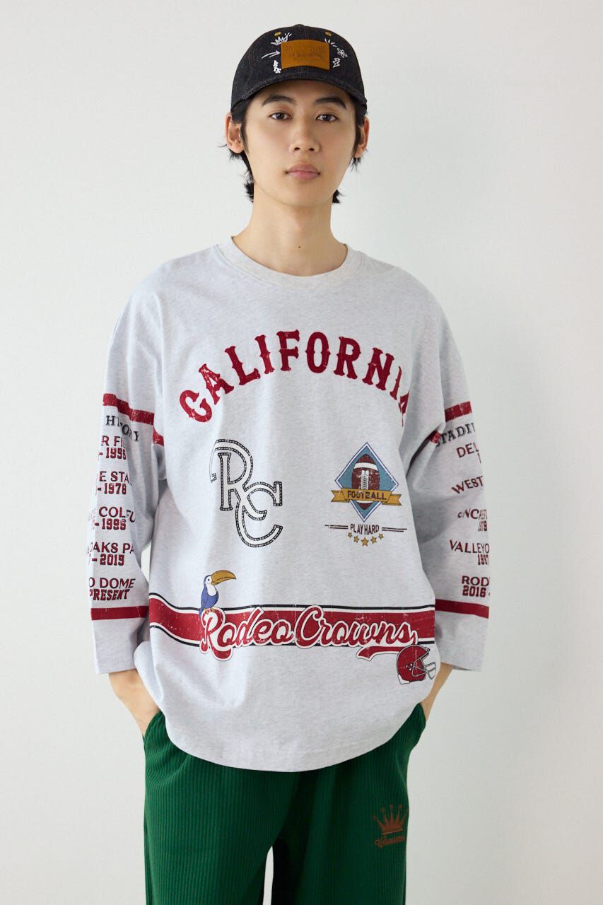 RODEO CROWNS「footballトップス」|Tシャツ・カットソー|