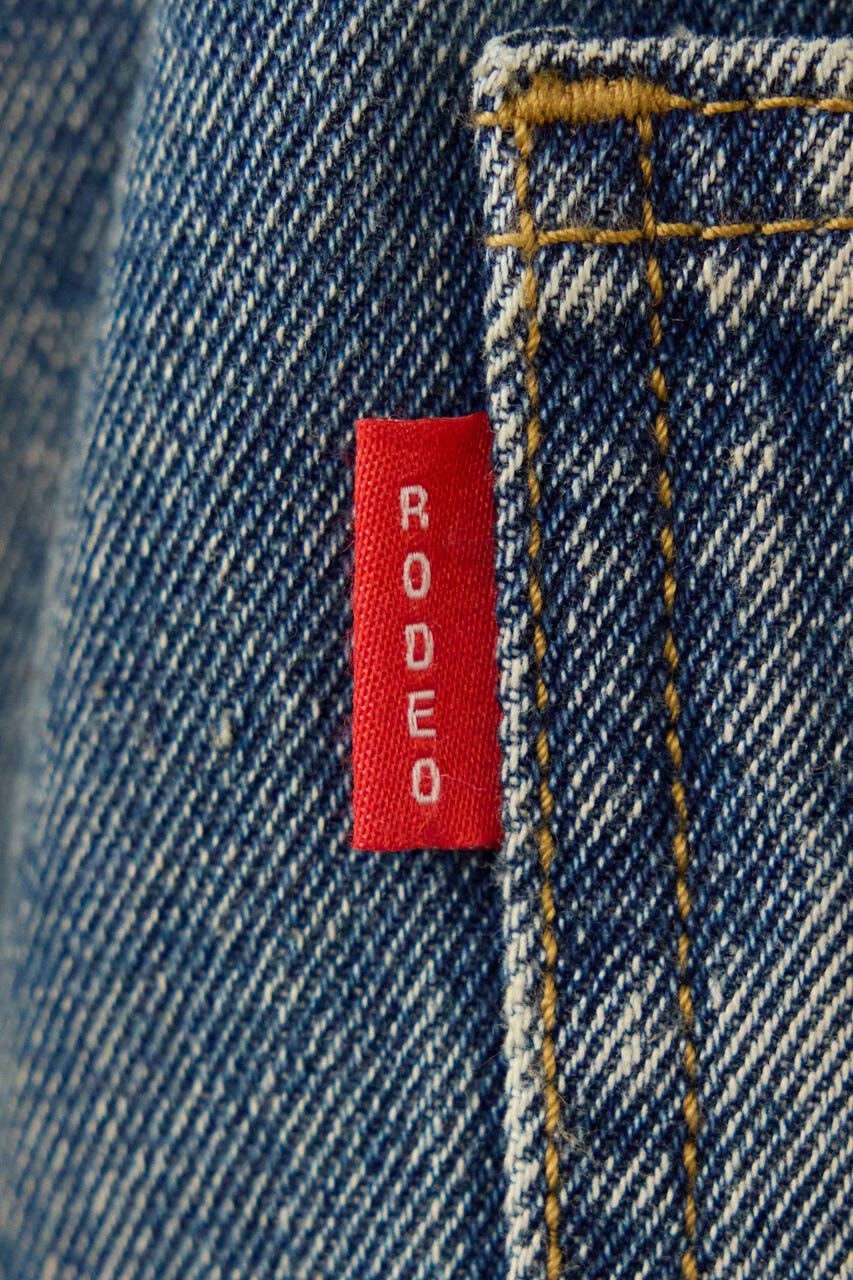 RODEO CROWNS「デニムバミューダカーゴパンツ」|デニム|