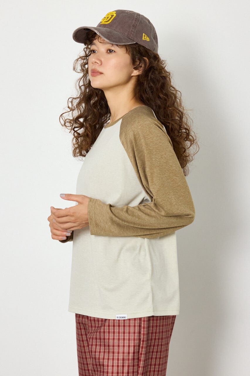 RODEO CROWNS「ラグランベーシックロンTEE」|Tシャツ・カットソー|