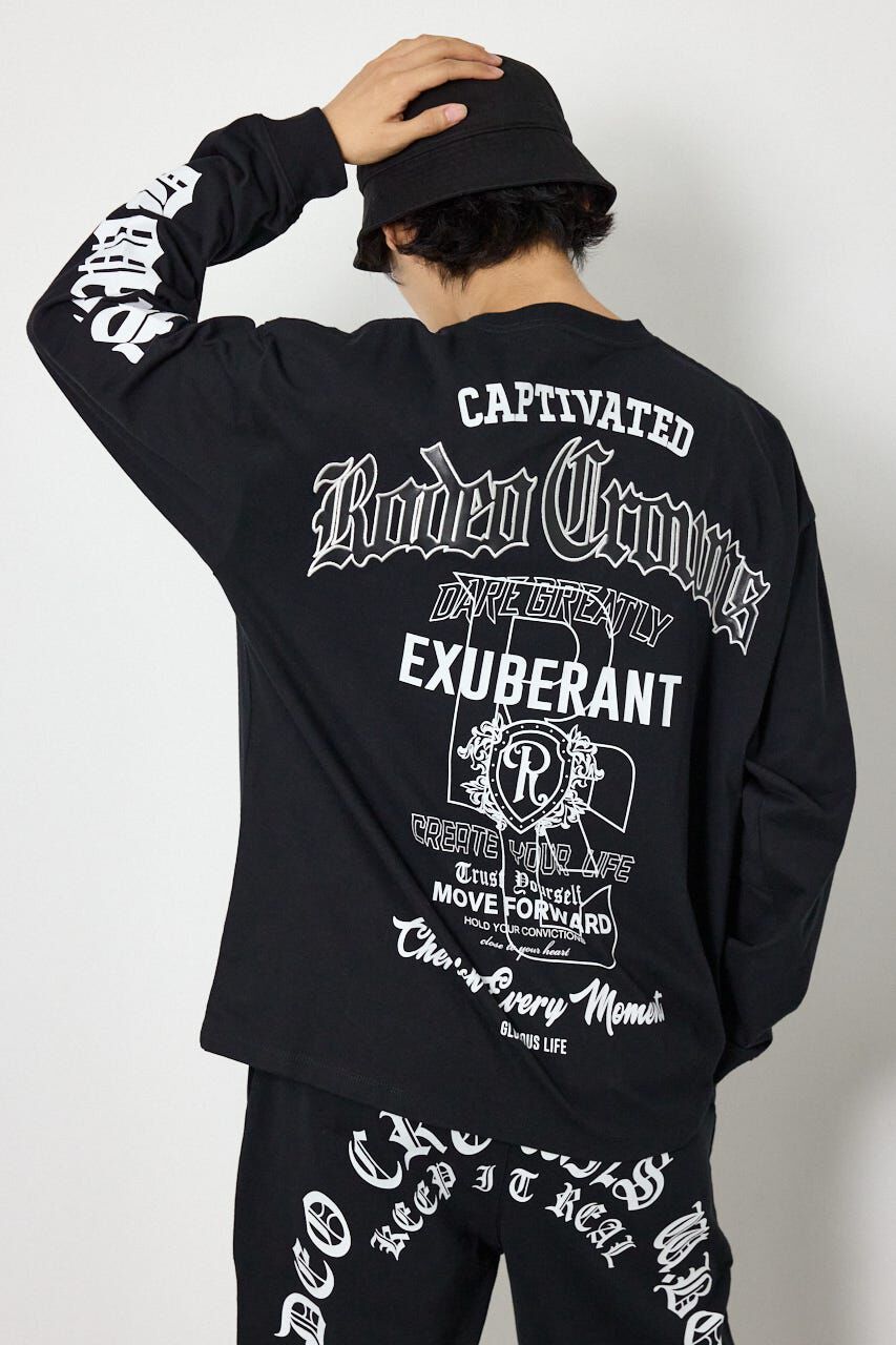RODEO CROWNS「Gothic ロングスリーブTシャツ」|Tシャツ・カットソー|