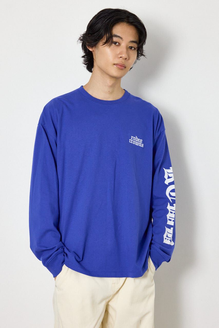 RODEO CROWNS「Gothic ロングスリーブTシャツ」|Tシャツ・カットソー|BLU