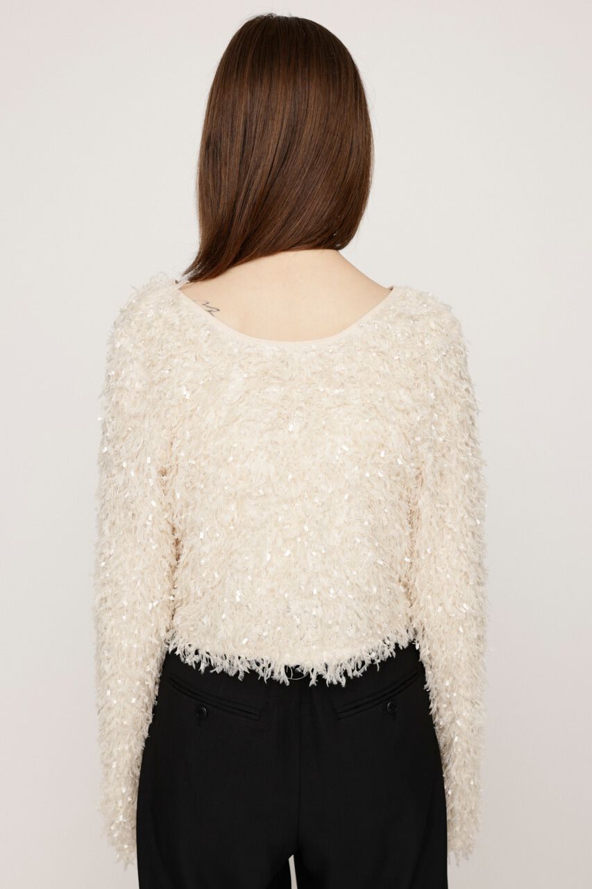 SLY「2WAY SHAGGY YARN トップス」|Tシャツ・カットソー|