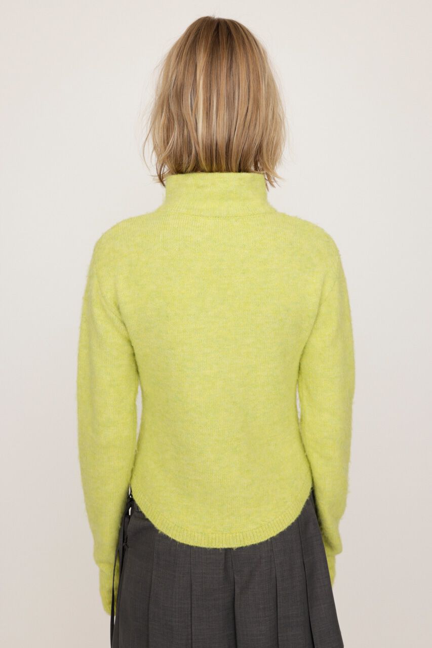 SLY「EMBROIDERY ZIP UP トップス」|ニット・セーター|