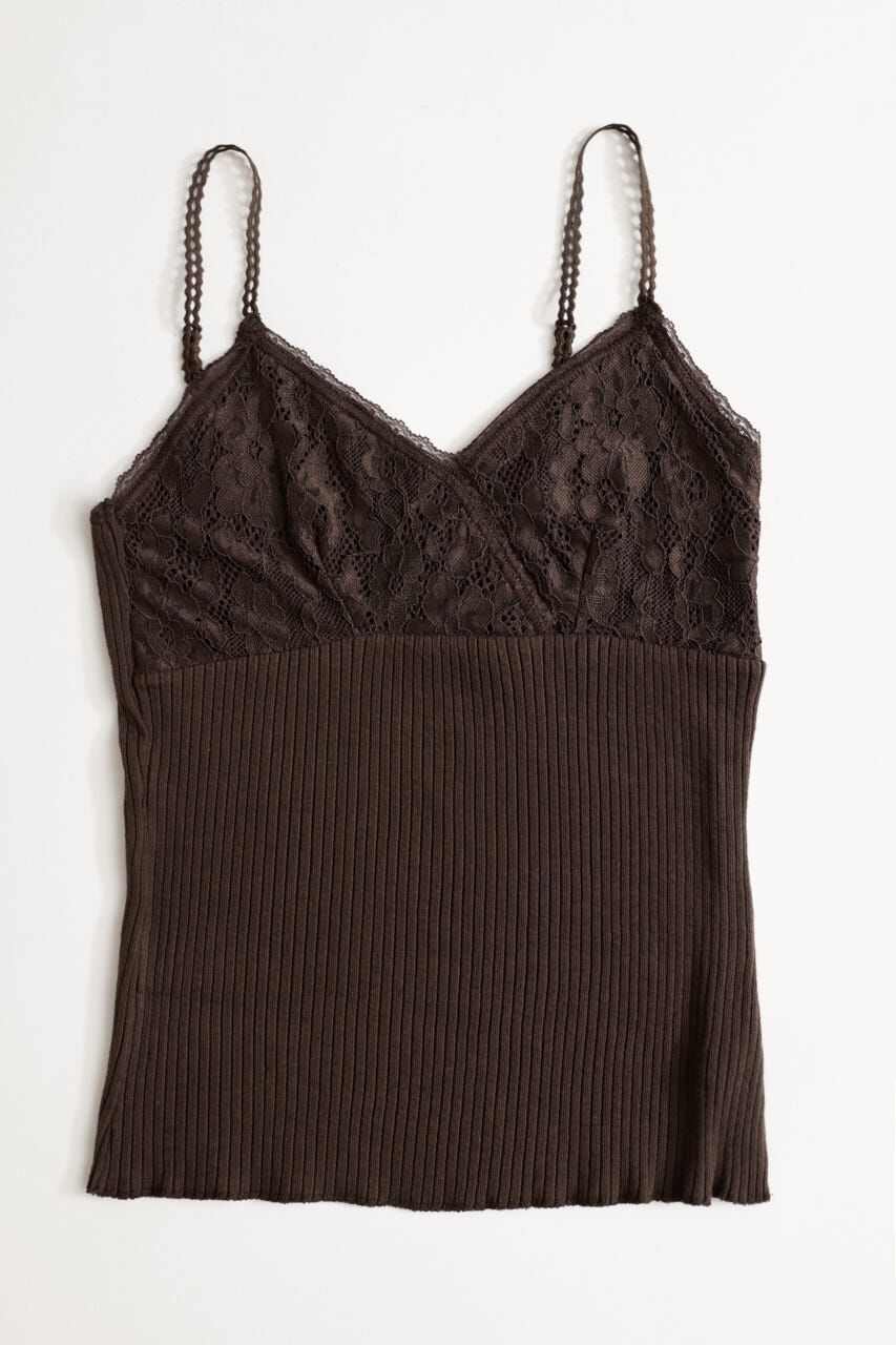 SLY「LACE DOCKING CAMI トップス」|キャミソール|