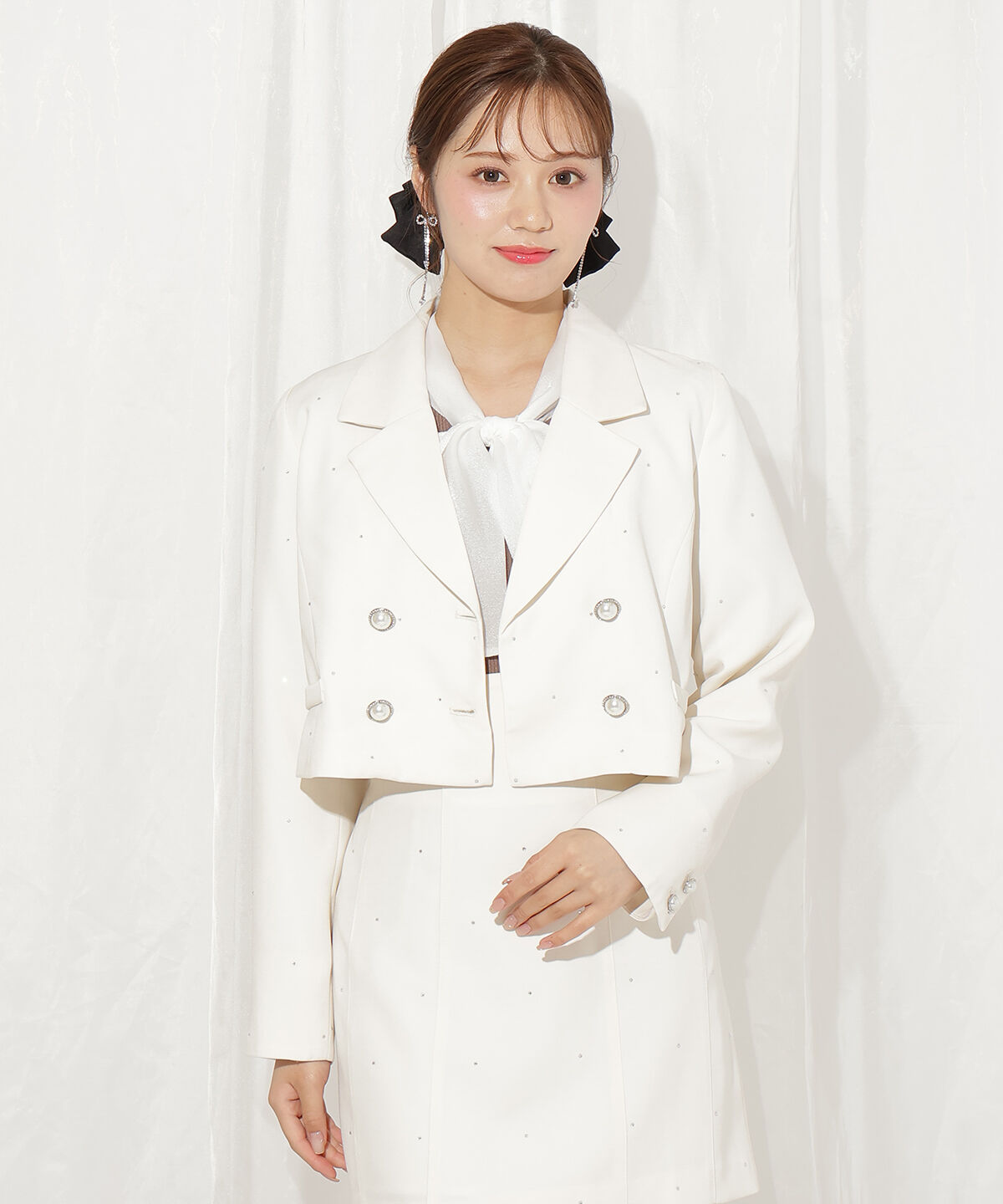 WILLSELECTION「ホットフィットショートジャケット」|テーラードジャケット|