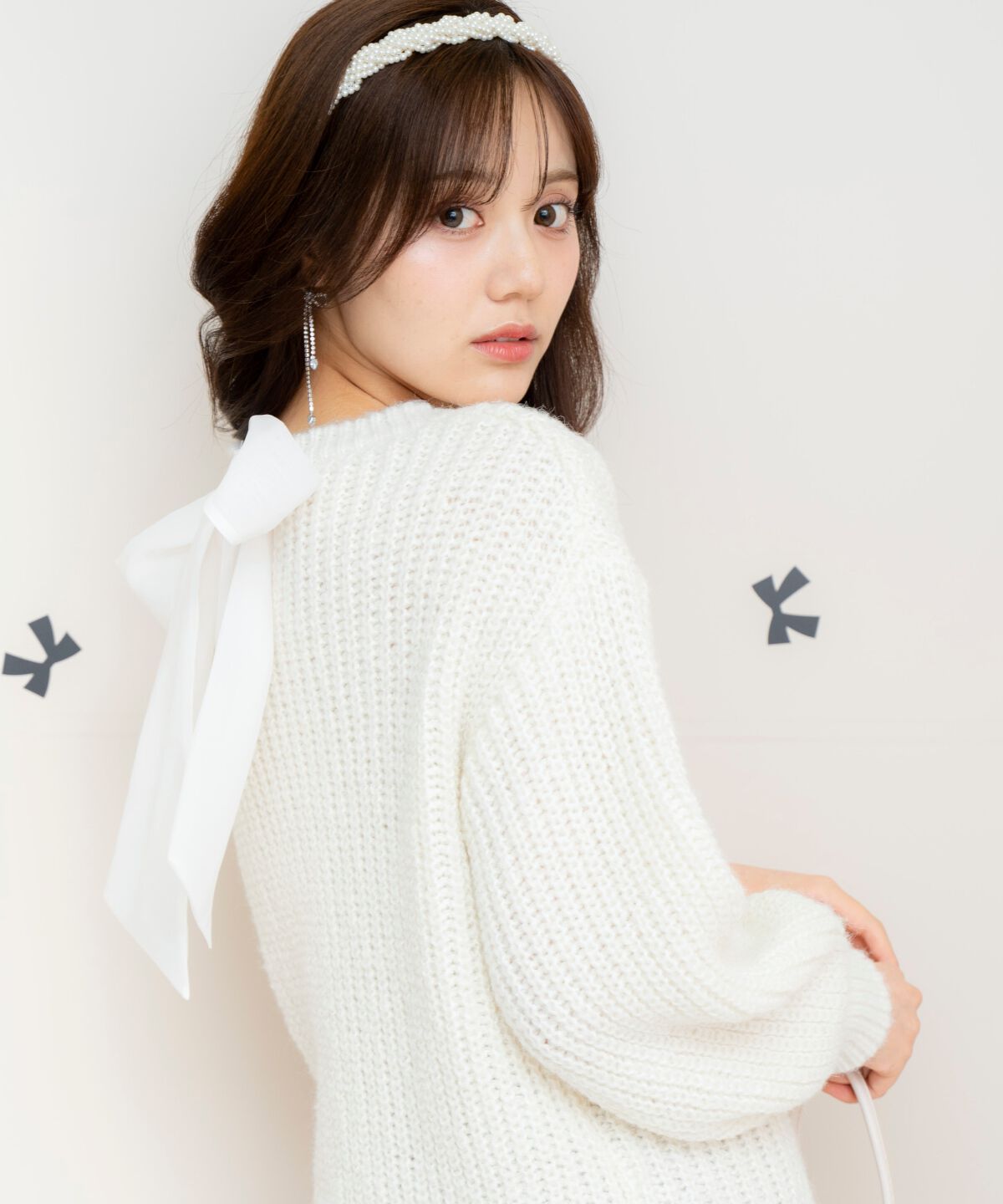 WILLSELECTION「ニットプルオーバー&times;バルーンスカートセット」|ワンピース|