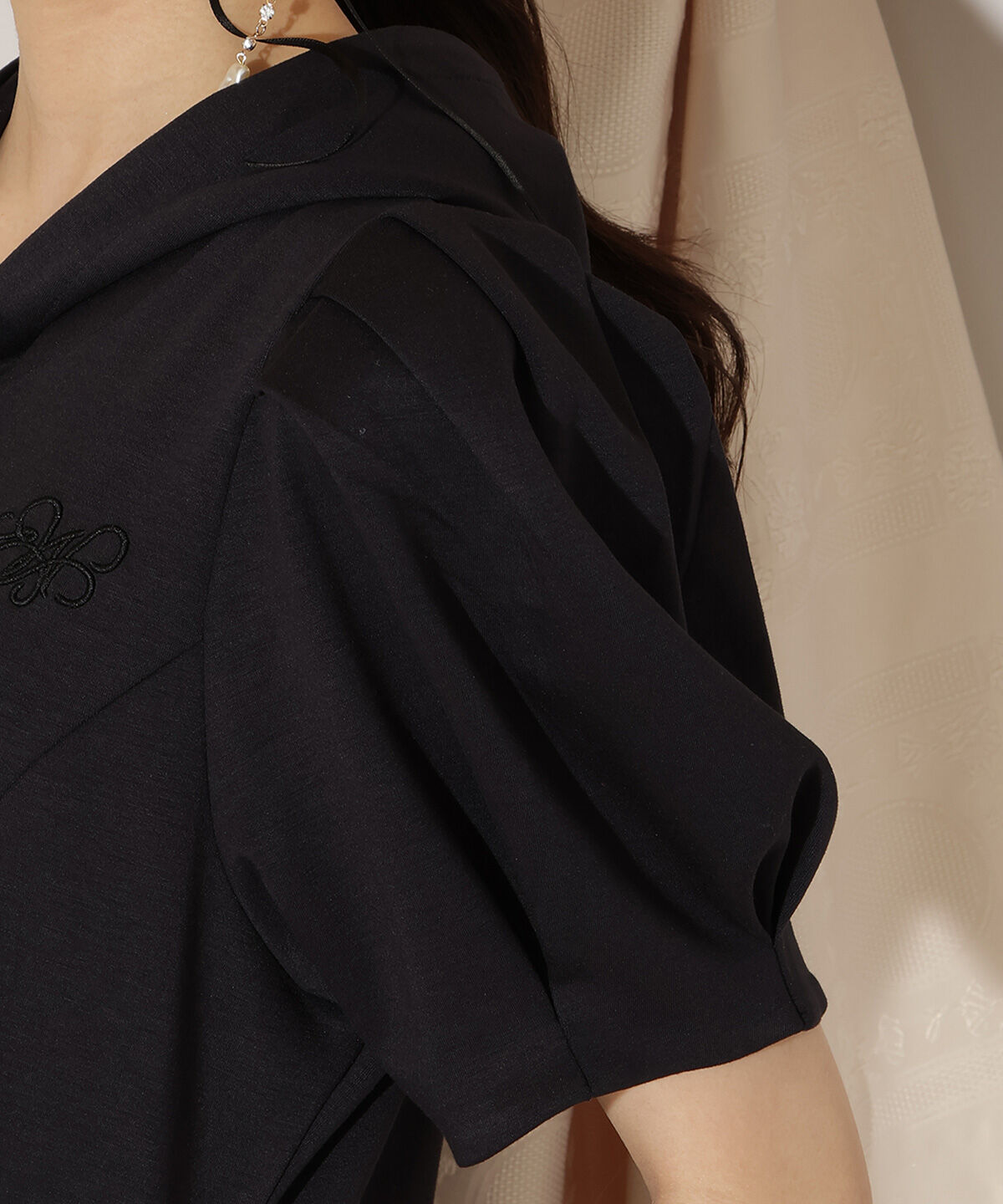 WILLSELECTION「タックスリーブAラインパーカーワンピース」|ワンピース|