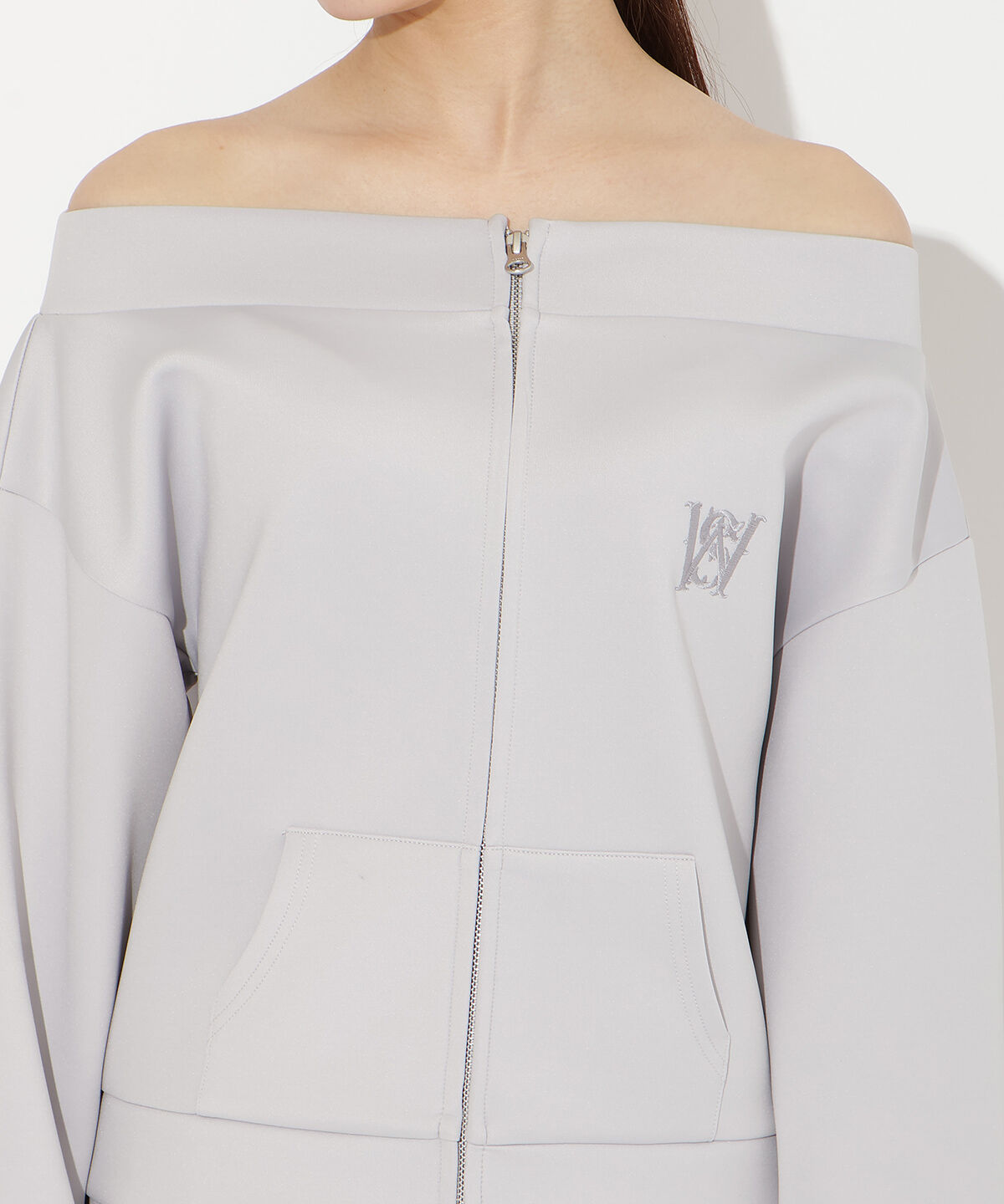 WILLSELECTION「ダブルZIPオフショルスウェットトップス」|その他|