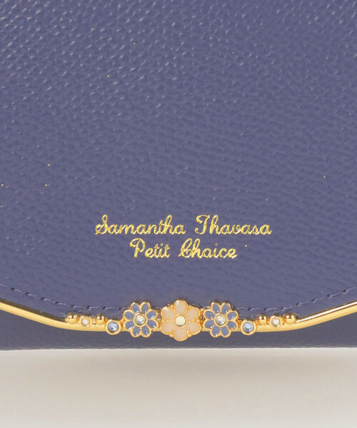 Samantha Thavasa Petit Choice「フラワーバー マルチパスケース」|名刺入れ・カードケース|