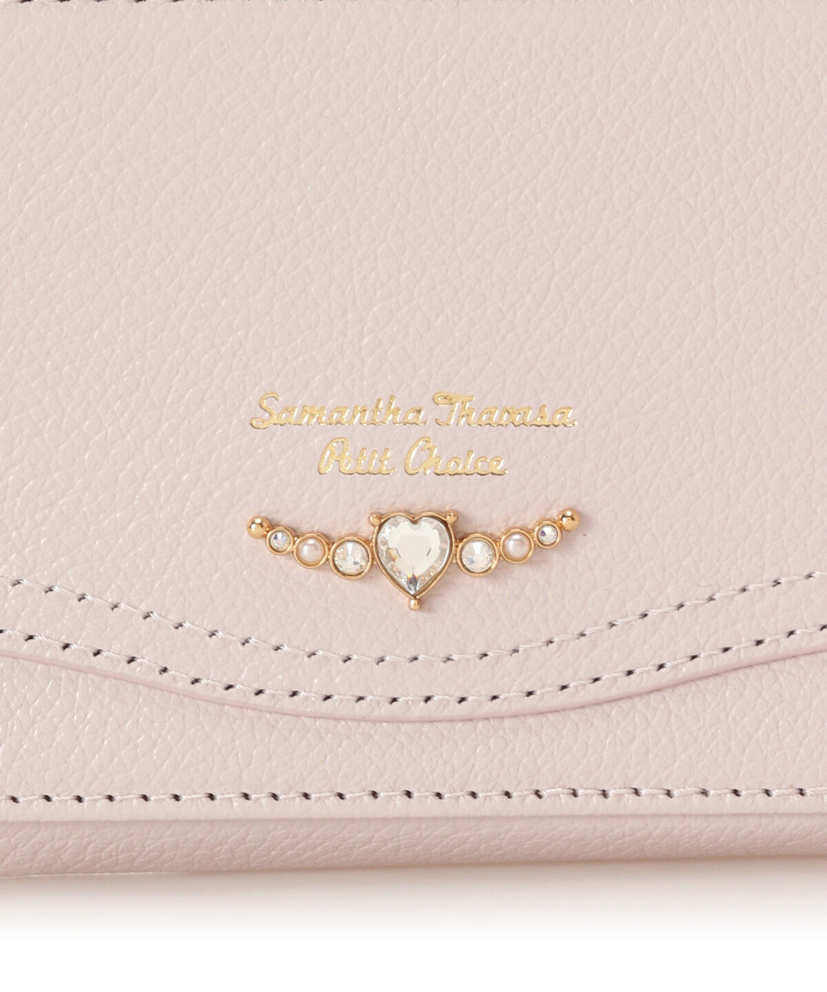 Samantha Thavasa Petit Choice「クリアハートビジュー キーケース」|キーケース|