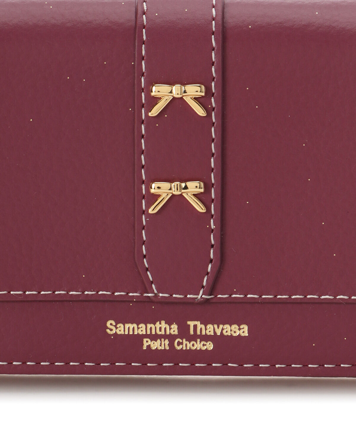 Samantha Thavasa Petit Choice「ダブルリボン 名刺入れ」|名刺入れ・カードケース|