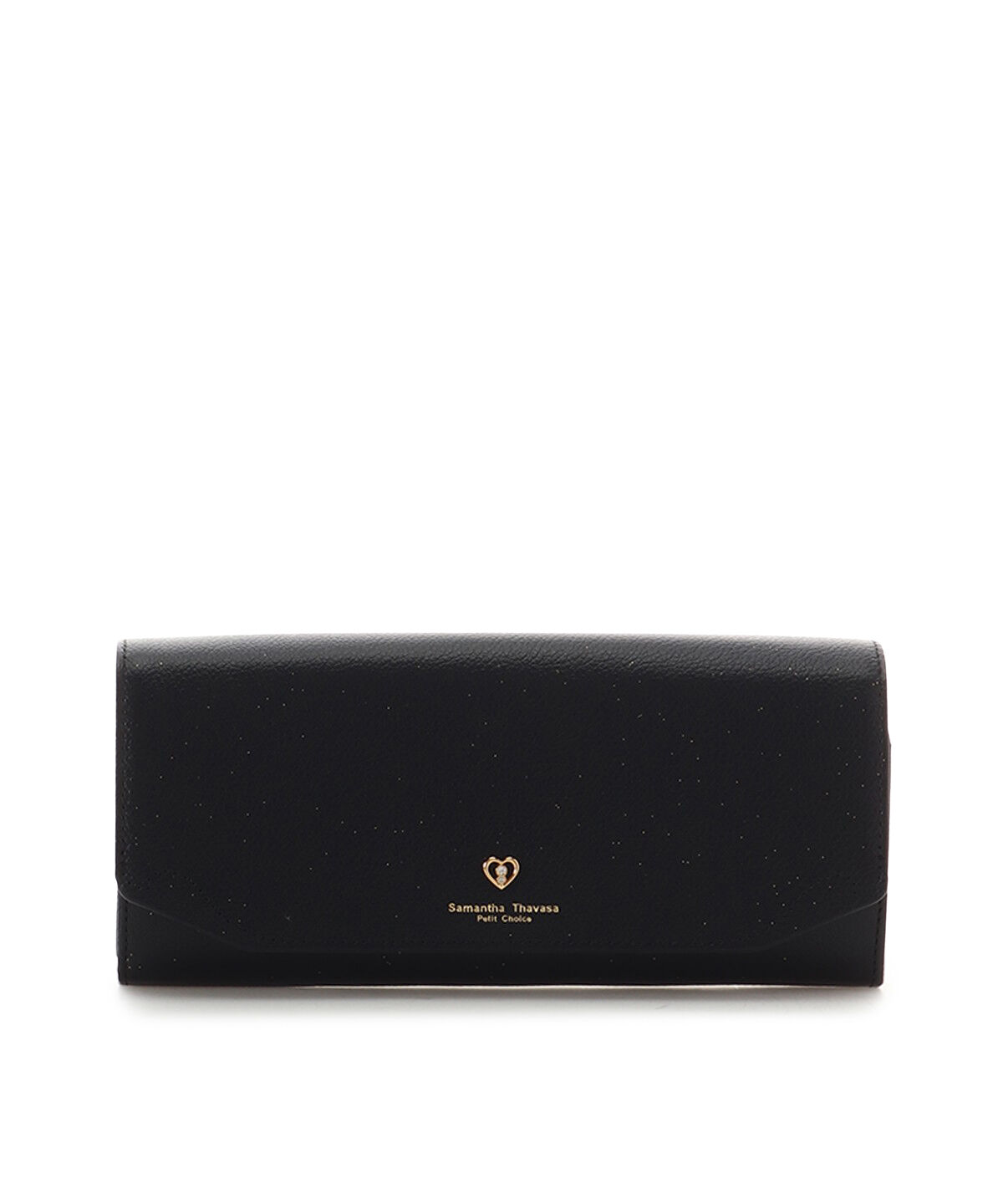 Samantha Thavasa Petit Choice「プチハート金具長財布」|財布|ブラック