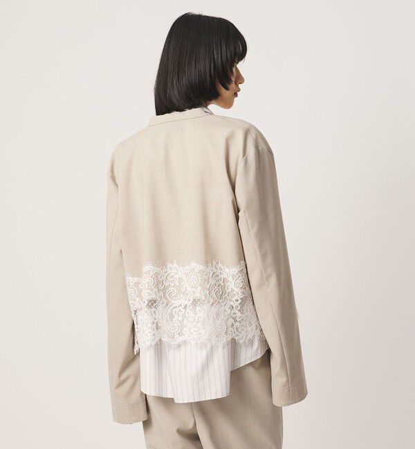 AEWEN MATOPH「＜AEWEN MATOPH＞レース コンビ シャツブラウス」|シャツ・ブラウス|
