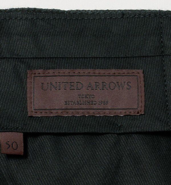 UNITED ARROWS「ハウンドトゥース ジャージ サイドエクステンド ノープリーツ スラックス COMFORT EASY-MODEL」|スラックス|