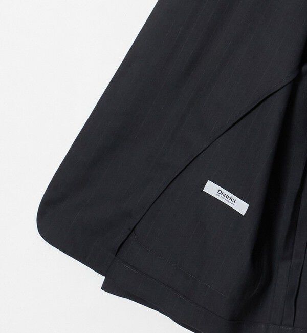 UNITED ARROWS「＜District＞ウール ストライプ シングル 2パッチポケット ジャケット」|テーラードジャケット|
