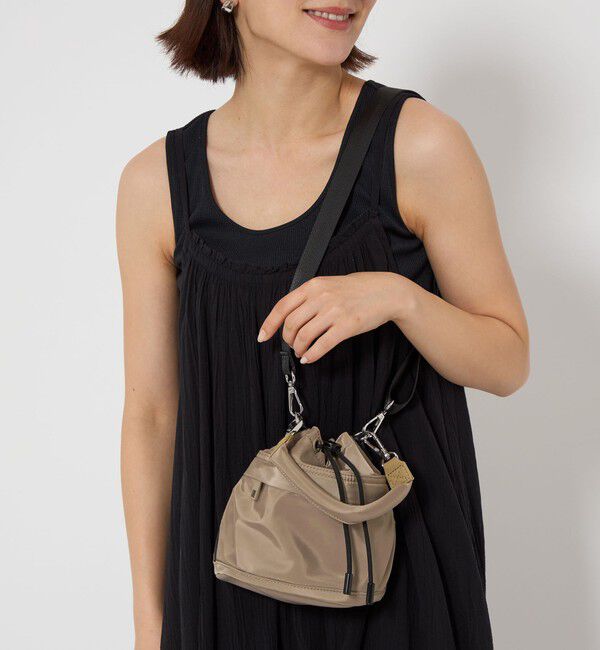 UNITED ARROWS green label relaxing「MINI ハッスイ ドロスト 2WAY バッグ -はっ水-」|ショルダー・メッセンジャー|