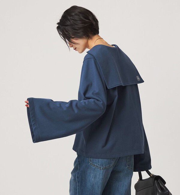 UNITED ARROWS green label relaxing「【別注】＜PROTAGONISTA＞セーラー スウェット」|スウェット・ジャージ|NAVY