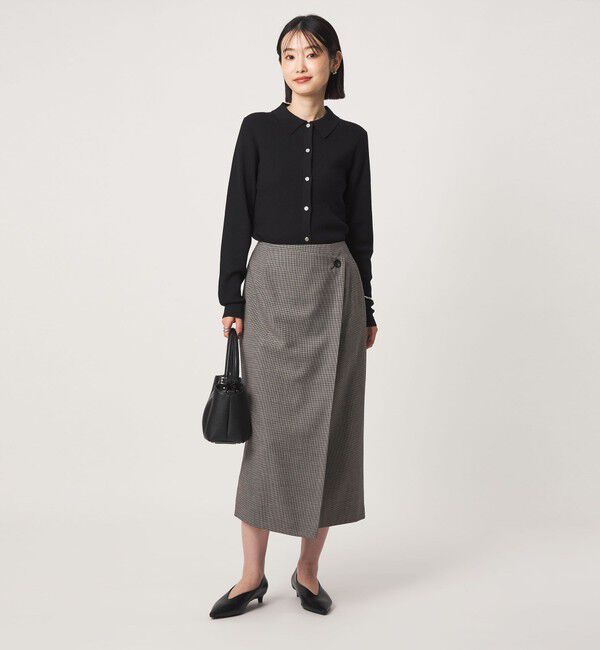 UNITED ARROWS green label relaxing「［size SHORTあり］Daily Chic Iライン スカート ウォッシャブル ストレッチ」|タイト|