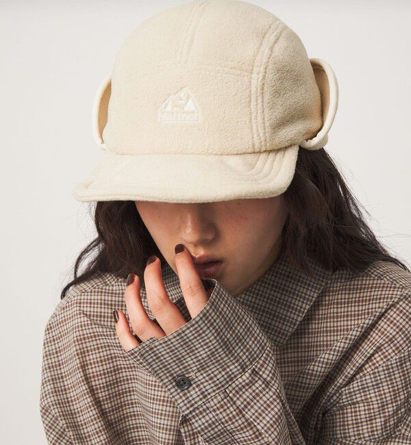 UNITED ARROWS green label relaxing「【別注】＜Marmot＞フリース イヤーフラップ キャップ / 耳当て付き」|キャップ・キャスケット|