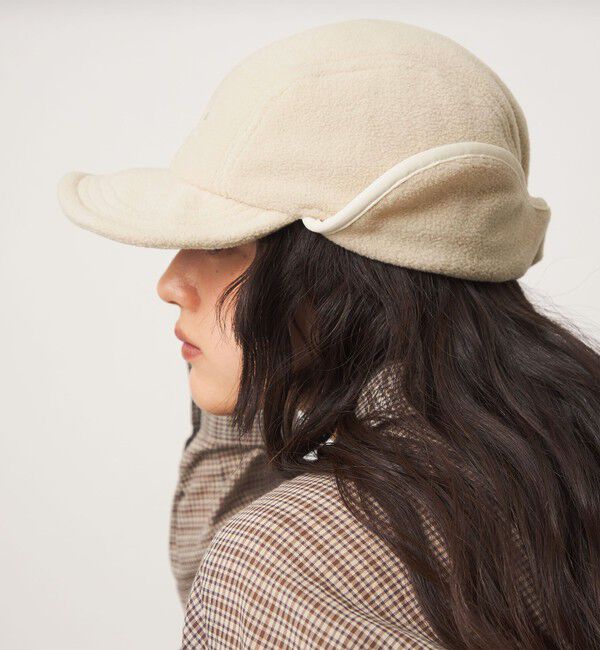 UNITED ARROWS green label relaxing「【別注】＜Marmot＞フリース イヤーフラップ キャップ / 耳当て付き」|キャップ・キャスケット|