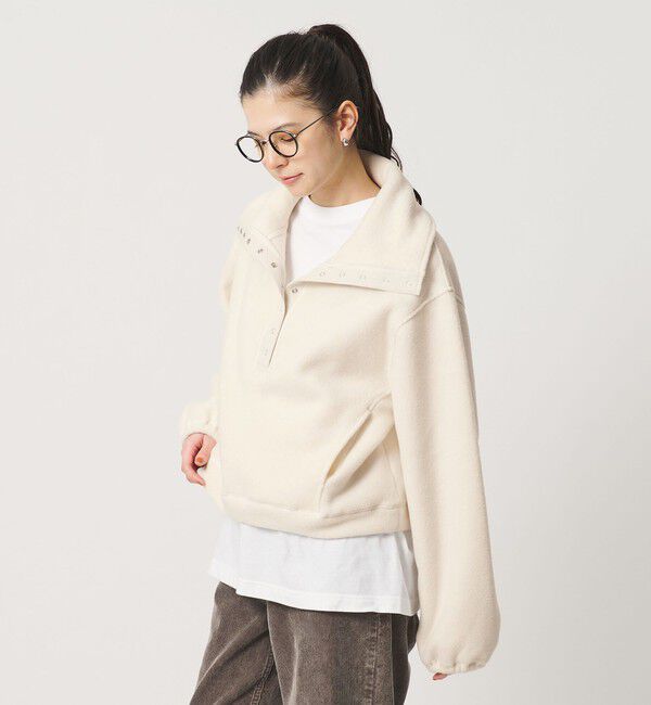 BEAUTY&YOUTH UNITED ARROWS「フリース スナップ プルオーバー」|Tシャツ・カットソー|