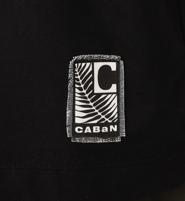 CABaN「CABaN スビンコットン フラワーサークルプリントＴシャツ」|Tシャツ・カットソー|