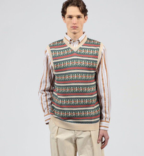 TOMORROWLAND BUYING WEAR「【別注】Raffa Molina コットン ニットベスト」|ニット・セーター|