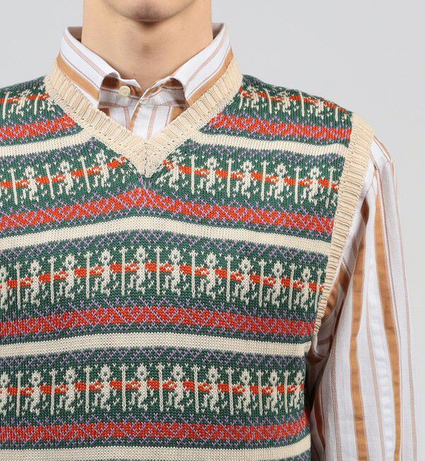 TOMORROWLAND BUYING WEAR「【別注】Raffa Molina コットン ニットベスト」|ニット・セーター|