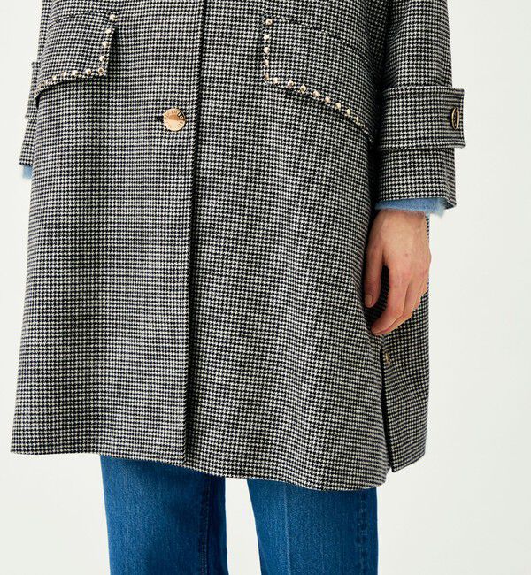 TOMORROWLAND BUYING WEAR「【別注】MACKINTOSH HUMBIE L M EX STUDS コート」|ステンカラーコート|