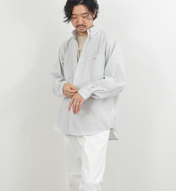 NOLLEY'S goodman「【DANTON/ダントン】DT-B0293POD DOT BUTTON B.D. SHIRT LS 26SS」|シャツ・ブラウス|
