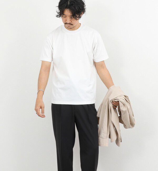 NOLLEY'S goodman「クイックドライTシャツ / 吸水速乾 / クルーネック / 26SS」|Tシャツ・カットソー|