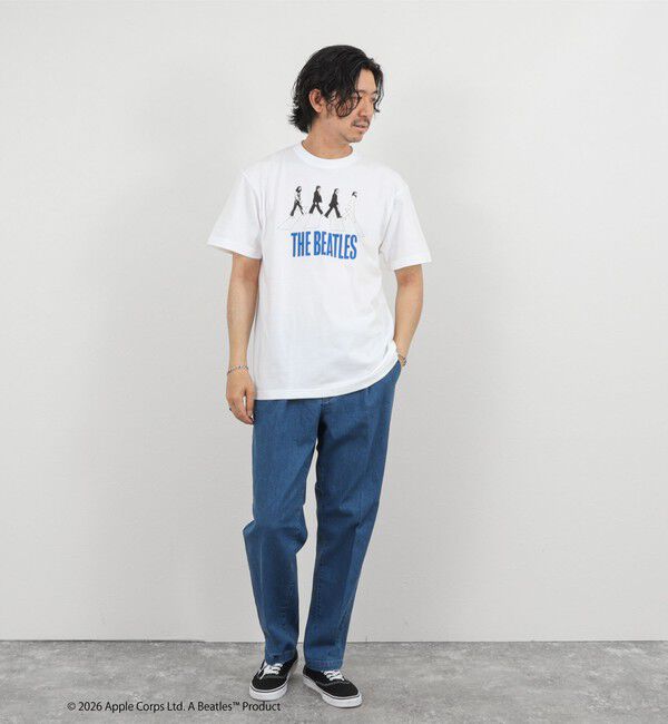 NOLLEY'S goodman「【GOOD ROCK SPEED】THE BEATLES abbey road T プリントTシャツ 26SS」|Tシャツ・カットソー|