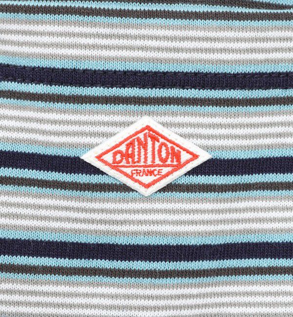 NOLLEY'S goodman「【DANTON/ダントン】POCKET T-SHIRT STRIPE 26SS（DT-C0198 TCB STRIPE）」|Tシャツ・カットソー|