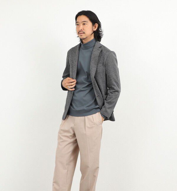 NOLLEY'S goodman「《ビジカジ対応》シルケットスムース タートルネック ドレスロンT 26AW」|Tシャツ・カットソー|