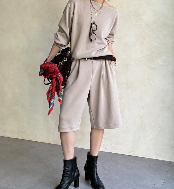  「ビンテージダンボールボートネックプルオーバー」|Tシャツ・カットソー|