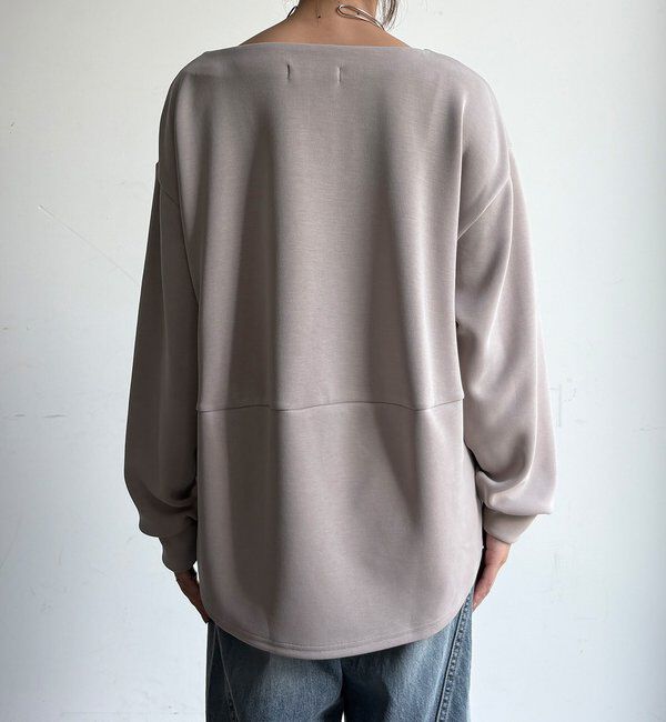  「ビンテージダンボールボートネックプルオーバー」|Tシャツ・カットソー|