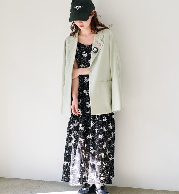  「【バッジ４点SET/ロングシーズン◎】バッジ付きジャケット」|テーラードジャケット|