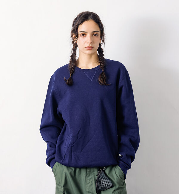 ABAHOUSE「【RUSSELL ATHLETIC/ラッセル アスレチック】 Dri-Power」|スウェット・ジャージ|ネイビー