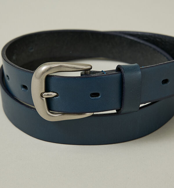 ABAHOUSE「Genuine Aniline Leather Belt / ジェニュイン アニ」|ベルト|