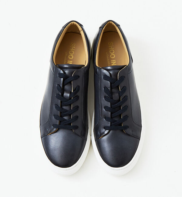 alfredoBANNISTER「【SHOO IN SHOE】究極のベーシック オールレザースニーカー」|スニーカー|
