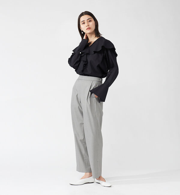 qualite「シャンブレーストレートパンツ」|その他|