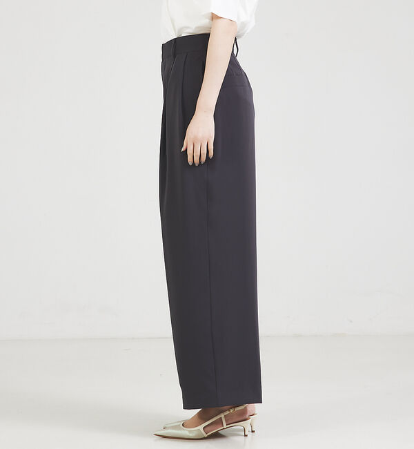 qualite「【セットアップ対応】2タックストレートパンツ」|その他|