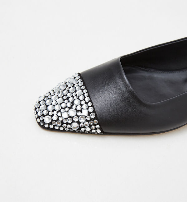The Store by C' 「【DEAR FRANCES】TIA FLAT CRYSTAL／クリスタルフラット」|パンプス|