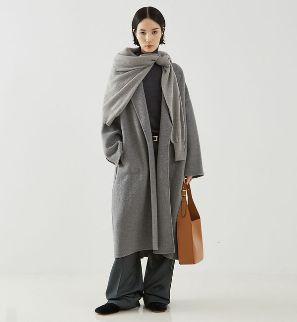 The Store by C' 「【ROHE】Wide Leg Double Pleated Trousers／ワ」|その他|