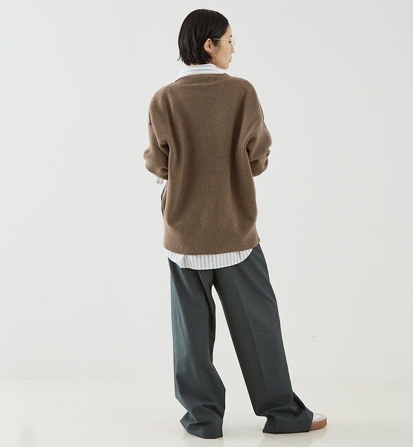 The Store by C' 「【ROHE】Wide Leg Double Pleated Trousers／ワ」|その他|