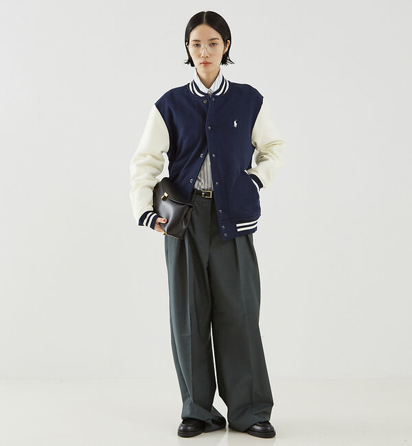 The Store by C' 「【ROHE】Wide Leg Double Pleated Trousers／ワ」|その他|